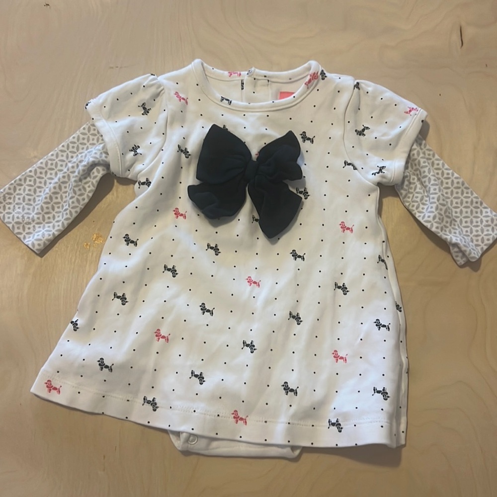 Isaac Mizrahi for Target
3 months onesie 
Like new